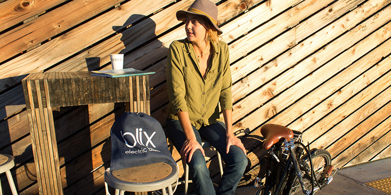 Blix folded e-bike Spintech&trade; technology