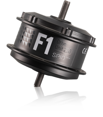 SpinTech&trade; 250W continuous spin motor