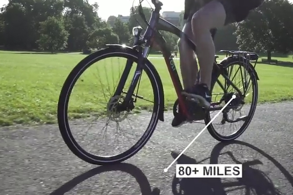 SpinTech&trade; motor 80+ miles distance